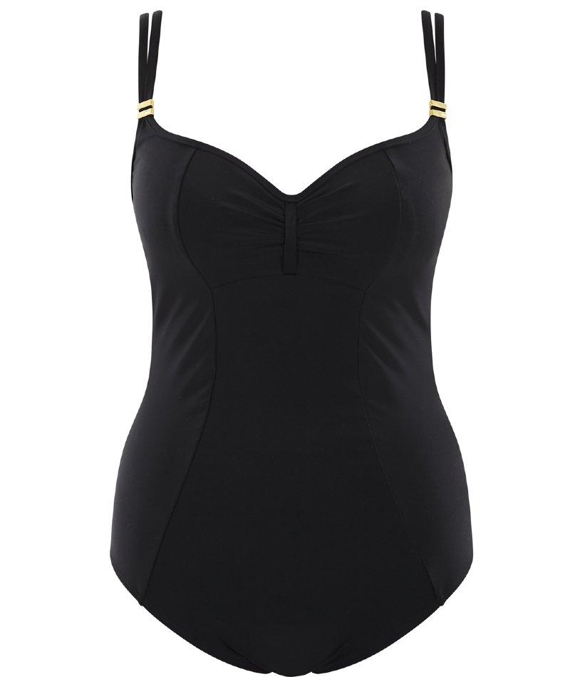Panache Swimwear Anya Riva Balconnet Underwired Swimsuit - Black